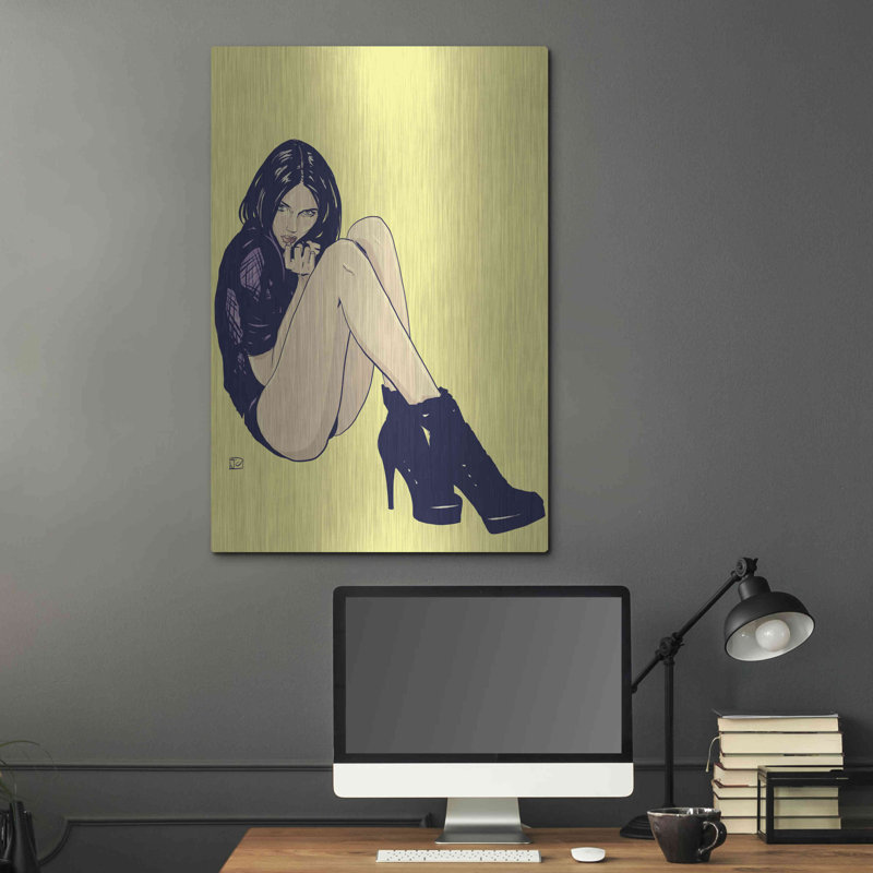 «Legs And Shoes» par Giuseppe Cristiano, H 36 po x l 24 po