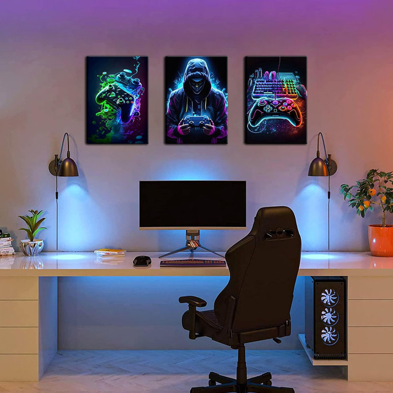 3 Piece Wrapped Canvas Print