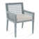 Chaise avec accoudoirs Glinda