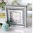 Sparkling Square Mirror Desktop Decorative Clock