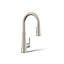 Tone Single Handle Pull Down Kitchen Sink Faucet with Three-Function Pull Down Sprayer-1818499654
