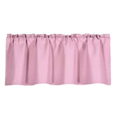Cantonnière pour rideaux de cuisine occultant pour fenêtre de salle à manger cantonnière 57 × 18 pouces