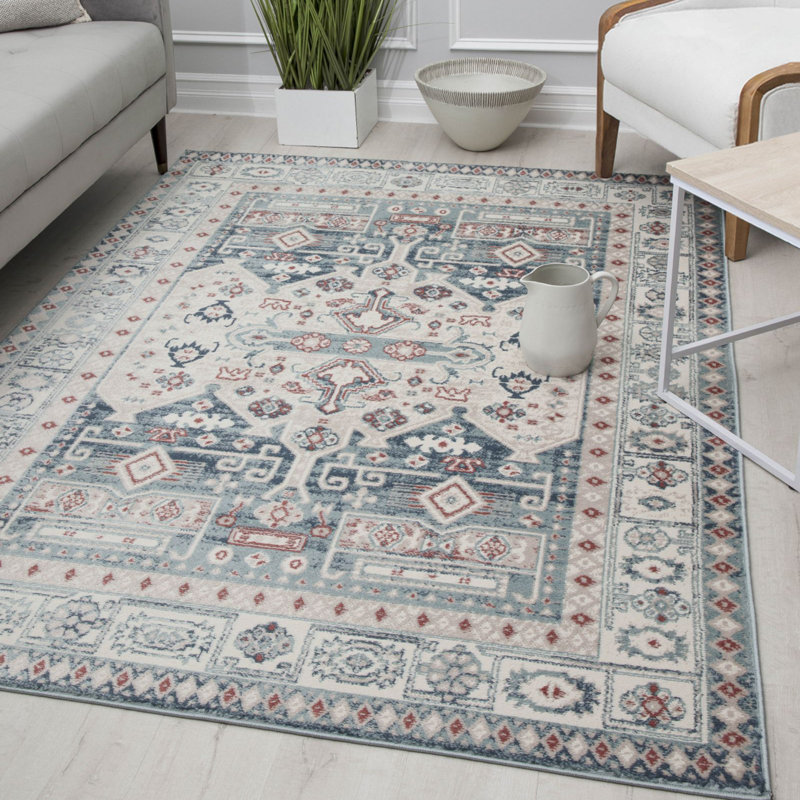 Tapis gris Gabriel Cypress Koti, Rectangle 5 pi 3 po x 7 pi