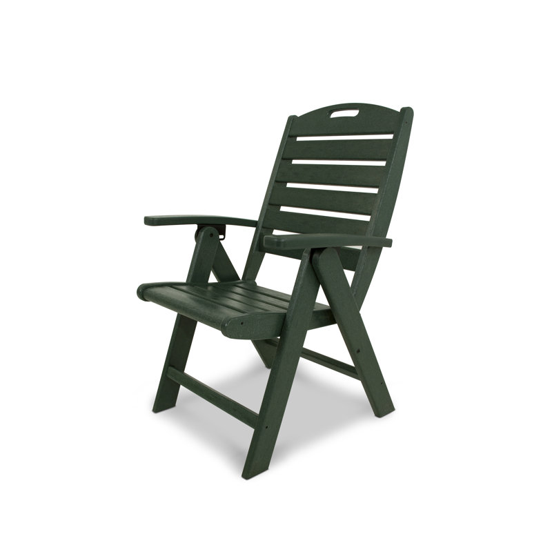 TREX Outdoors Yacht Club Highback Chair, Dark Green