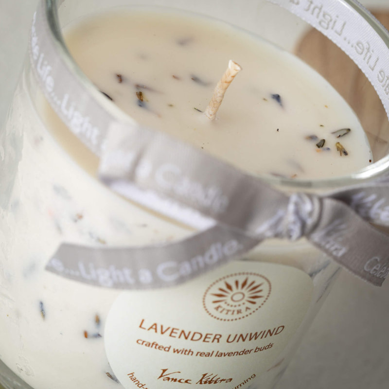 Clover Lane Lavender Scented Jar Candle