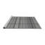 Tapis gris clair / gris foncé tissé à la machine Plaid-820092380