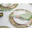 Linen Striped Square Napkin-2084327820