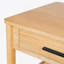 Table de bout K / D avec 1 tiroir, couleur naturelle