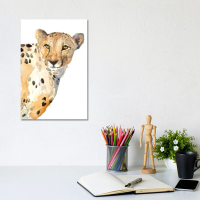 Standing Cheetah by Lanie Loreth - Wrapped Canvas Painting