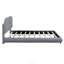 Lit plateforme tapissier grand avec tissu épais Teddy-764047766