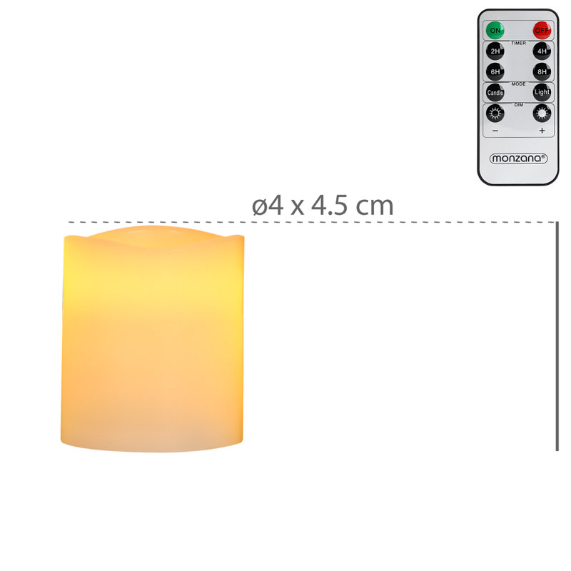 Unscented Flameless Candle