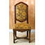 Upholstered Side Chair in Gold