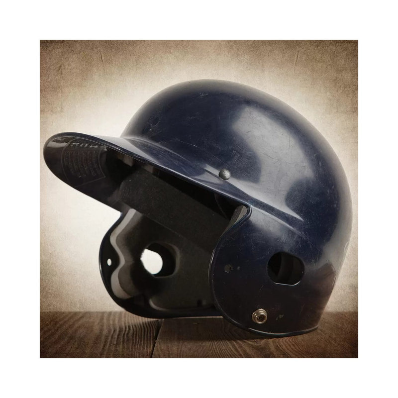 Baseball Helmet - Wrapped Canvas Print, 66.04 cm H x 66.04 cm W