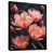 Toile avec cadre flottant noir