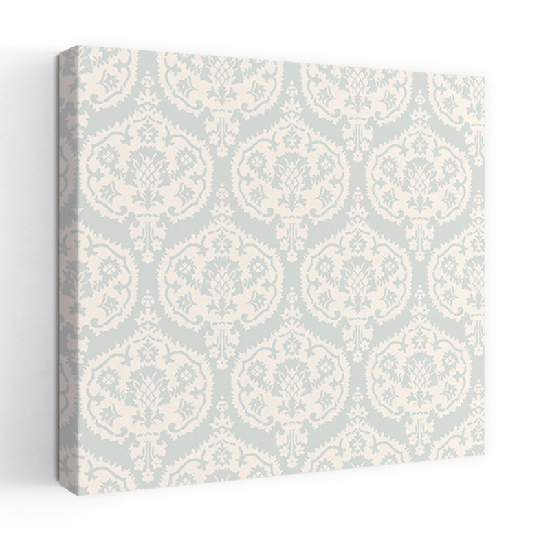 Art contemporain, architecture moderne, élégante et romantique, H 48 po x l 48 po, Bleu