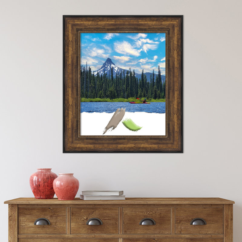 Cadre photo Eletta, L 20 po x H 24 po, Bronze