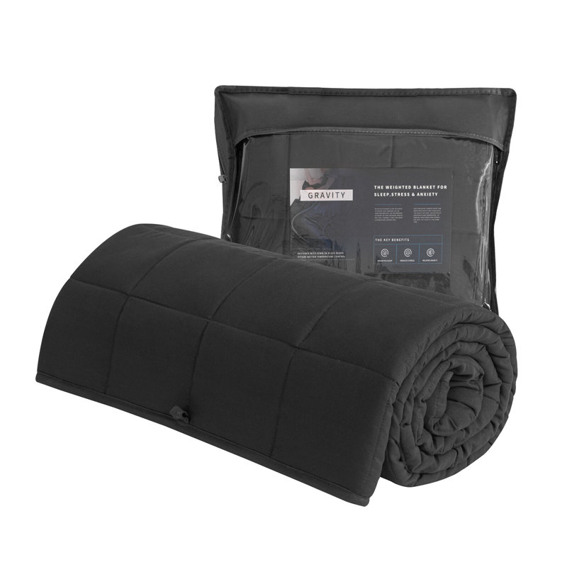 Gravity Weighted Blanket Throw Thick Warm Blanket Adult Large Soft Bed Sofa, 150cm x 125cm