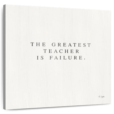 Tergel Greatest Teacher Is Failure