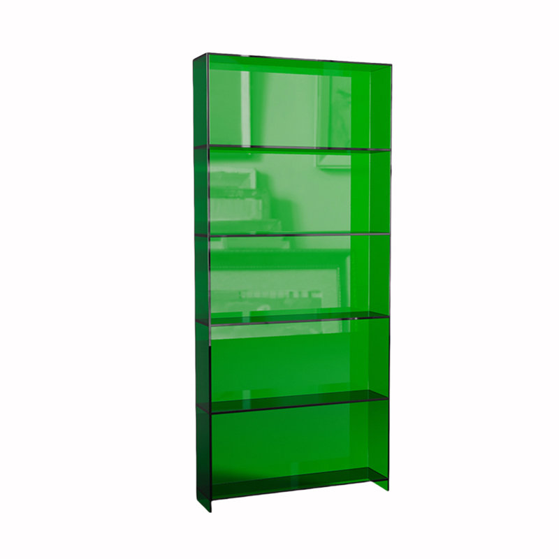 Bibliothèque en acrylique, Vert