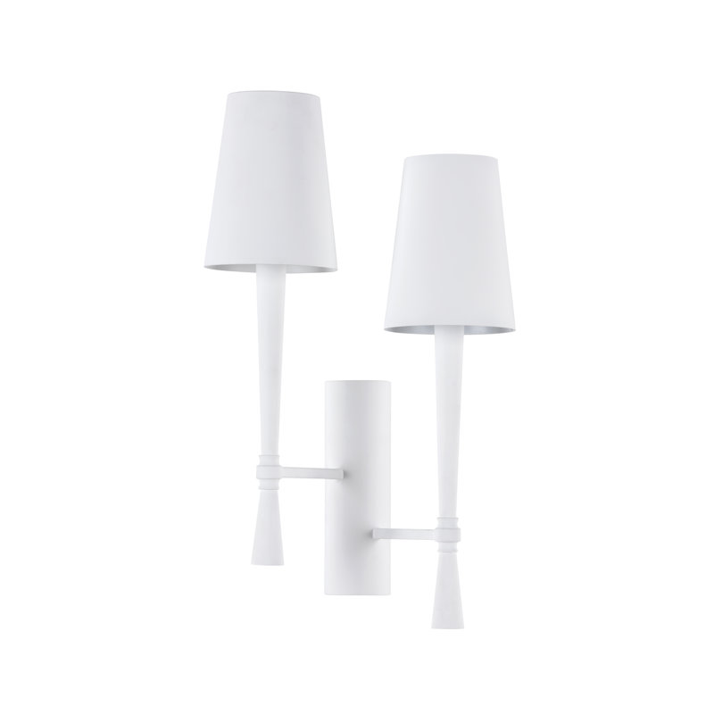 Dumas Steel Wallchiere, Matte White