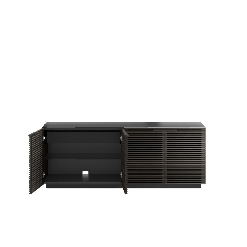 Corridor 79.25'' W Sideboard, Charcoal/Stained Ash