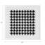 Houndstooth Cotton Blend Square Napkins-493582902