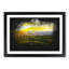 Grazing Sheep At Sunset Paint Splash - Picture Frame Graphic Art-56866169-56866172