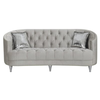 Cranon 85"" Rolled Arm Curved Sofa -  Canora Grey, 7624656855BD47DF84B7865B8D0E5B22