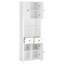 Aaeedah Solid Wood Freestanding Linen Cabinet-2120218642