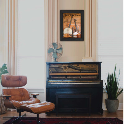 «Music», reproduction d'art graphique sur papier
