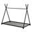 Metal House Platform Bed With Triangle Structure-459584694