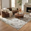 Tapis à motif géométrique beige / brun 4 pi x 6 pi (3 pi 11 po x 5 pi 7 po) Branch Branch Ritu, tapis moderne, à poils moyens et résistant aux taches-322720307