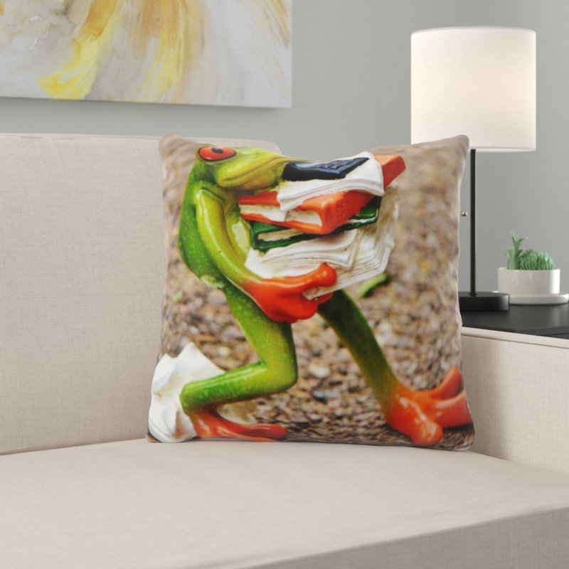 Microsuede Throw Pillow