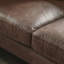 Fobbs Upholstered Top Grain Leather Armchair