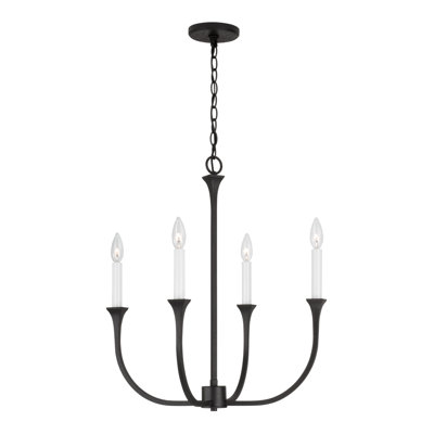 Decklan 4 - Light Dimmable Classic / Traditional Chandelier