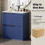 Meuble-lavabo 30 po avec lavabo en céramique, meuble-lavabo autoportant avec glissières de tiroir à fermeture en douceur-2064671375