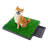 Dog Pee Turf Drawer With 2 Replacements Grass