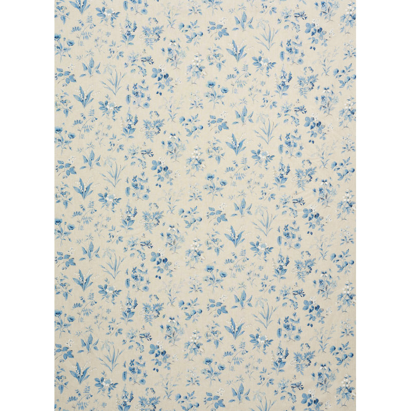 Floreana Fabric, Blue