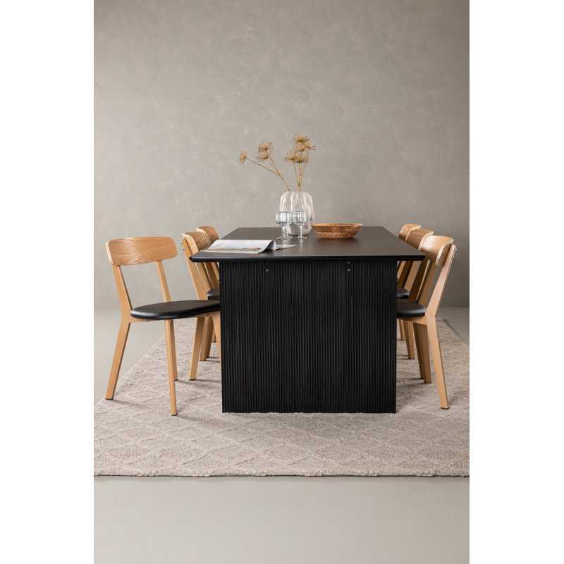 Eaman 6 - Person Dining Set