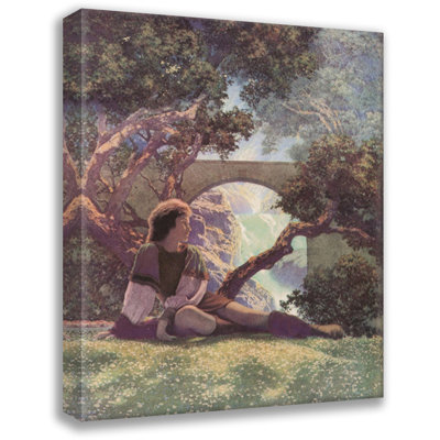 Toile tendue The Knave par Maxfield Parrish