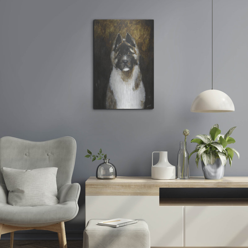 «American Akita» par Solveiga, H 24 po x l 16 po
