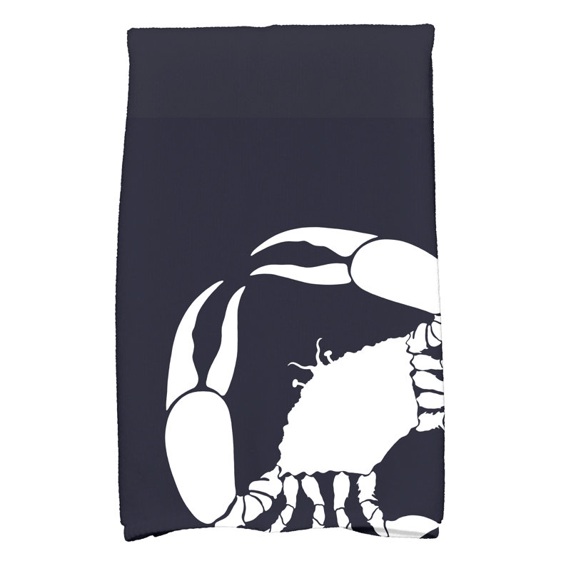 Tea Towel Kitchen Towel, Navy Blue