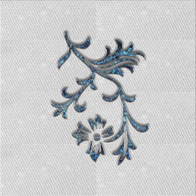 Tapis décoratif grise d’Imler