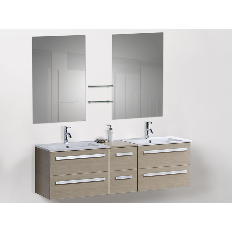Quetal Vanity & Mirror Set