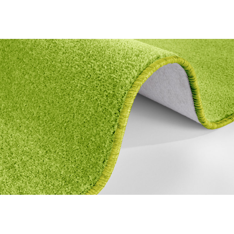 Nasty Tufted Green Rug, Runner 80 x 300cm