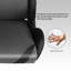Fauteuil de jeu et de course pivotant ergonomique Inbox Zero-1912929350