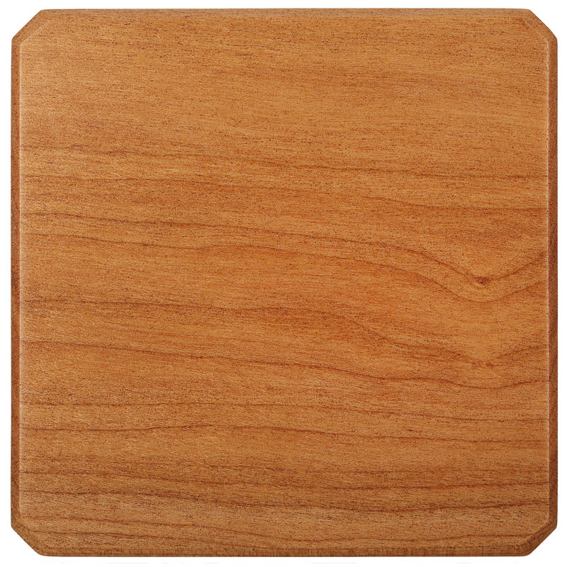 Wood Coaster Set With Holder