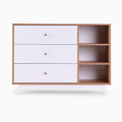 Almond Milk Era 3-Drawer Dresser