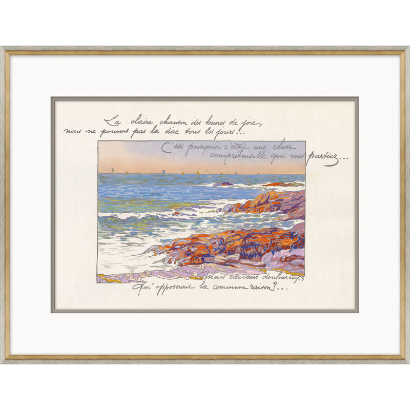 Rocky Shoreline - Coast Of France 2 Giclee Print by Soicher Marin Archives