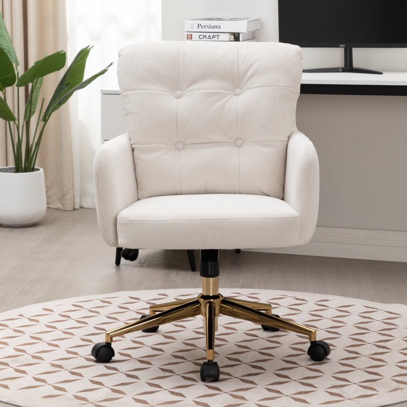 Fauteuil de bureau Zareon, Blanc